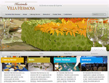 Tablet Screenshot of haciendavillahermosacr.com